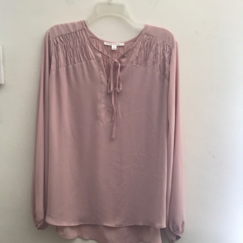 Violet & Claire Blush Pink Blouse